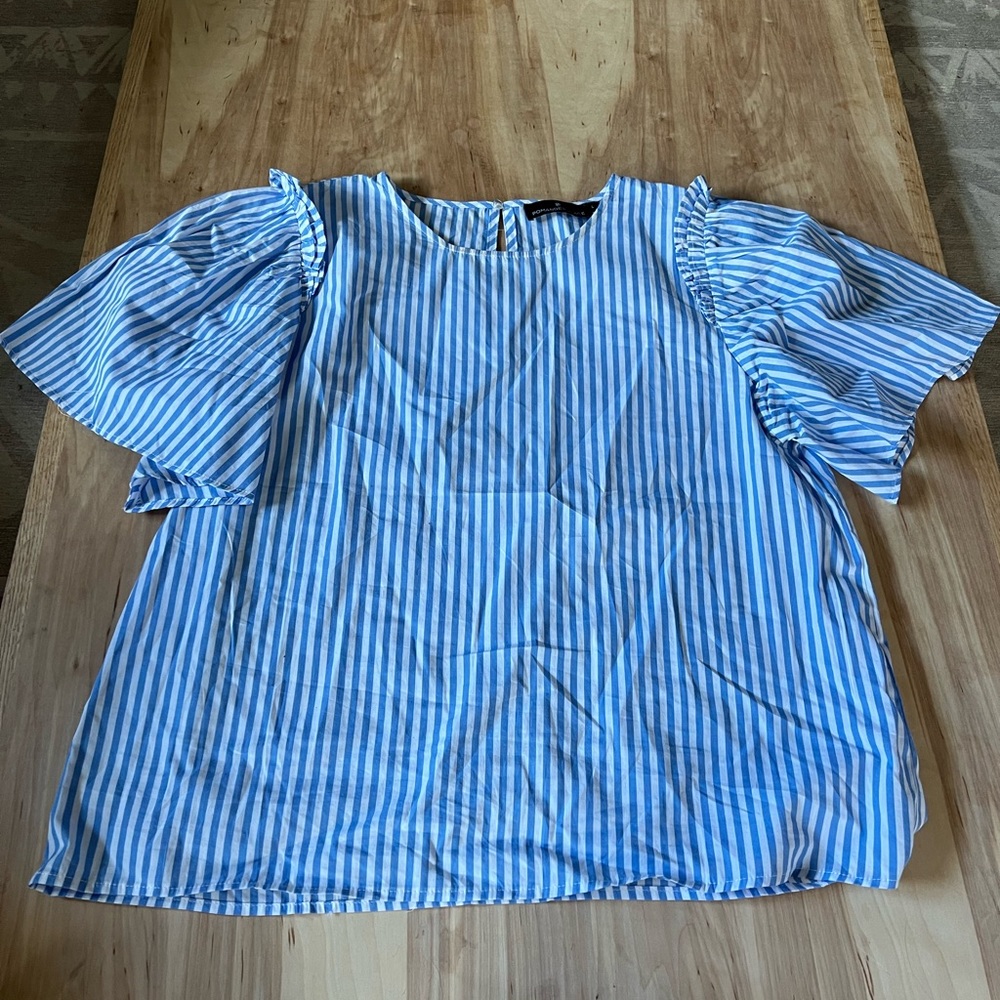 Striped Moie Top